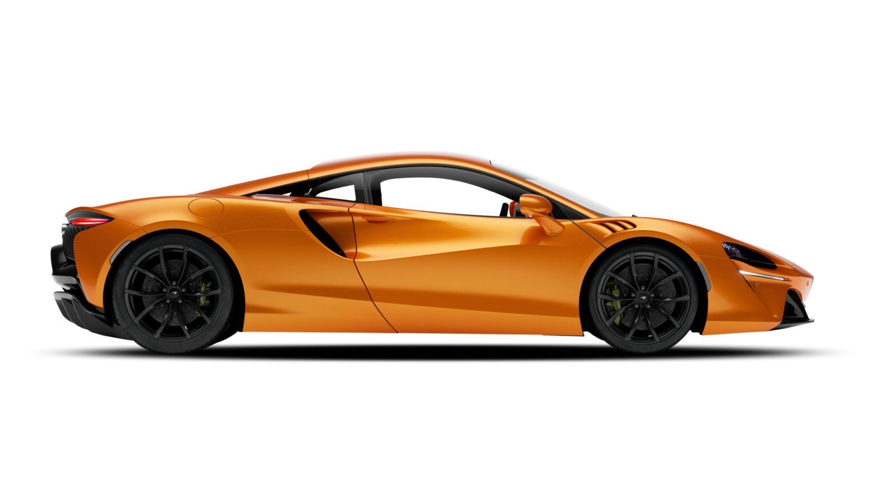 Orange McLaren Artura