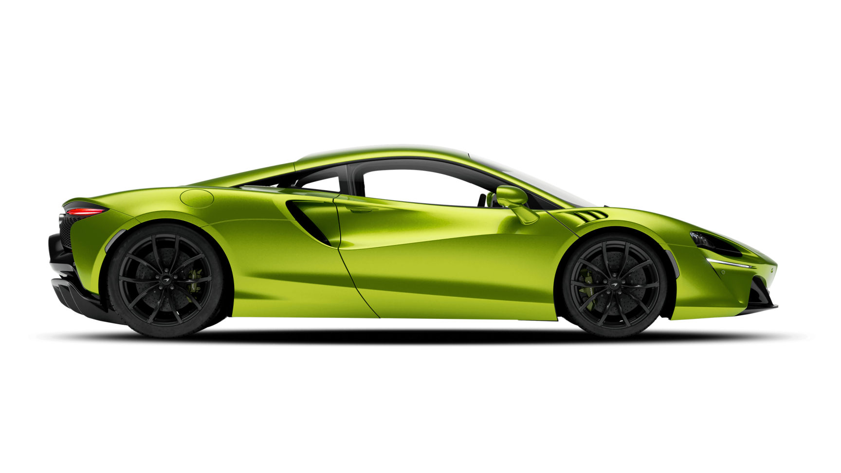 Green McLaren Artura