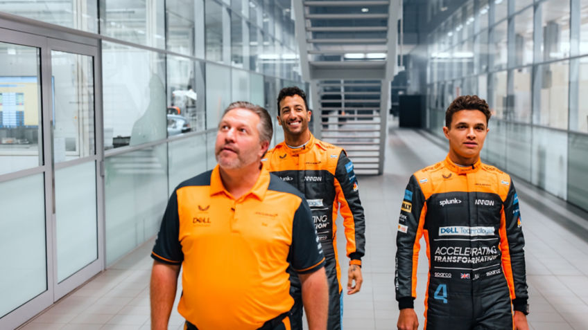McLaren Racing Team Launch 2022