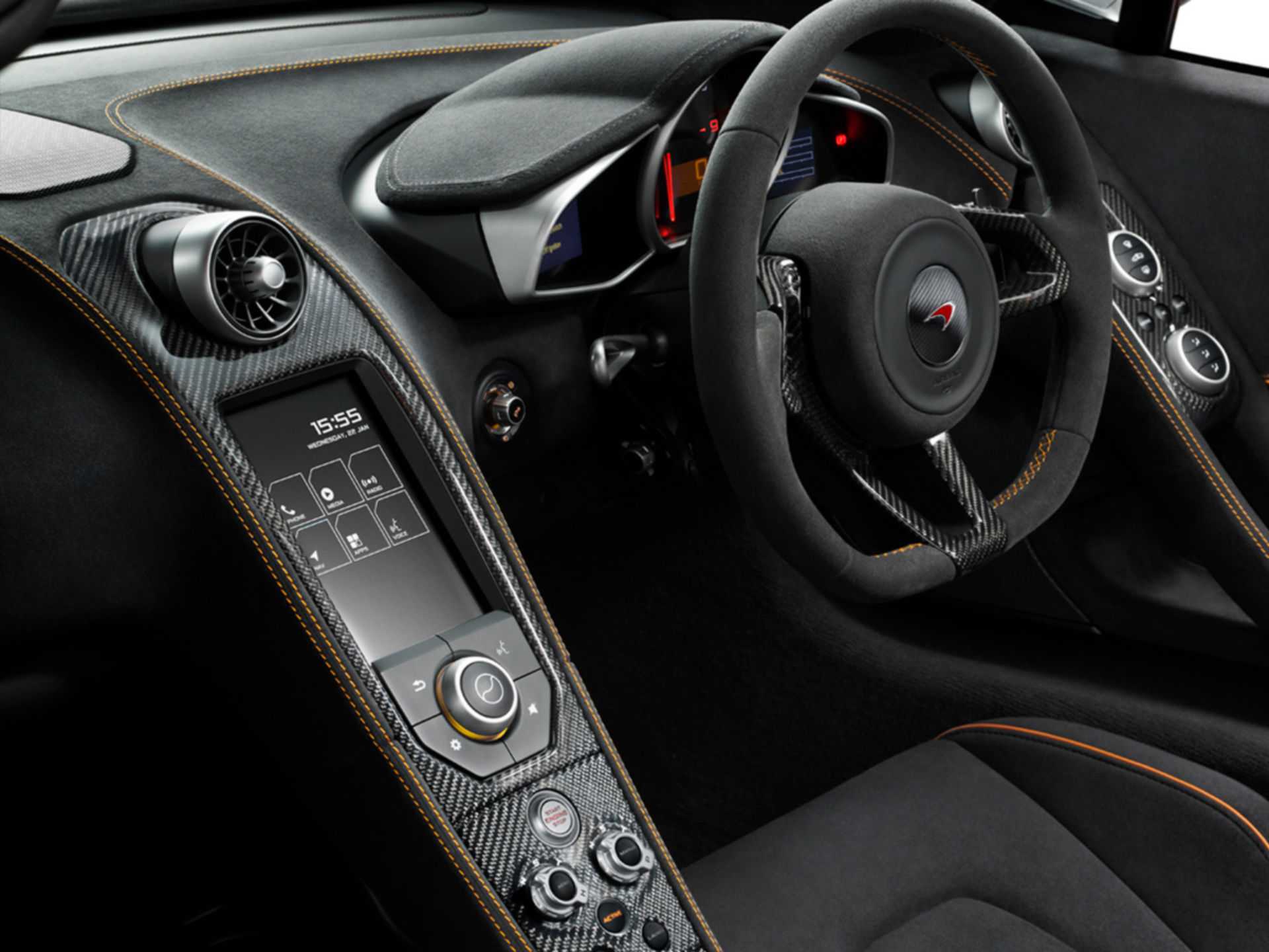 mclaren 12c interior