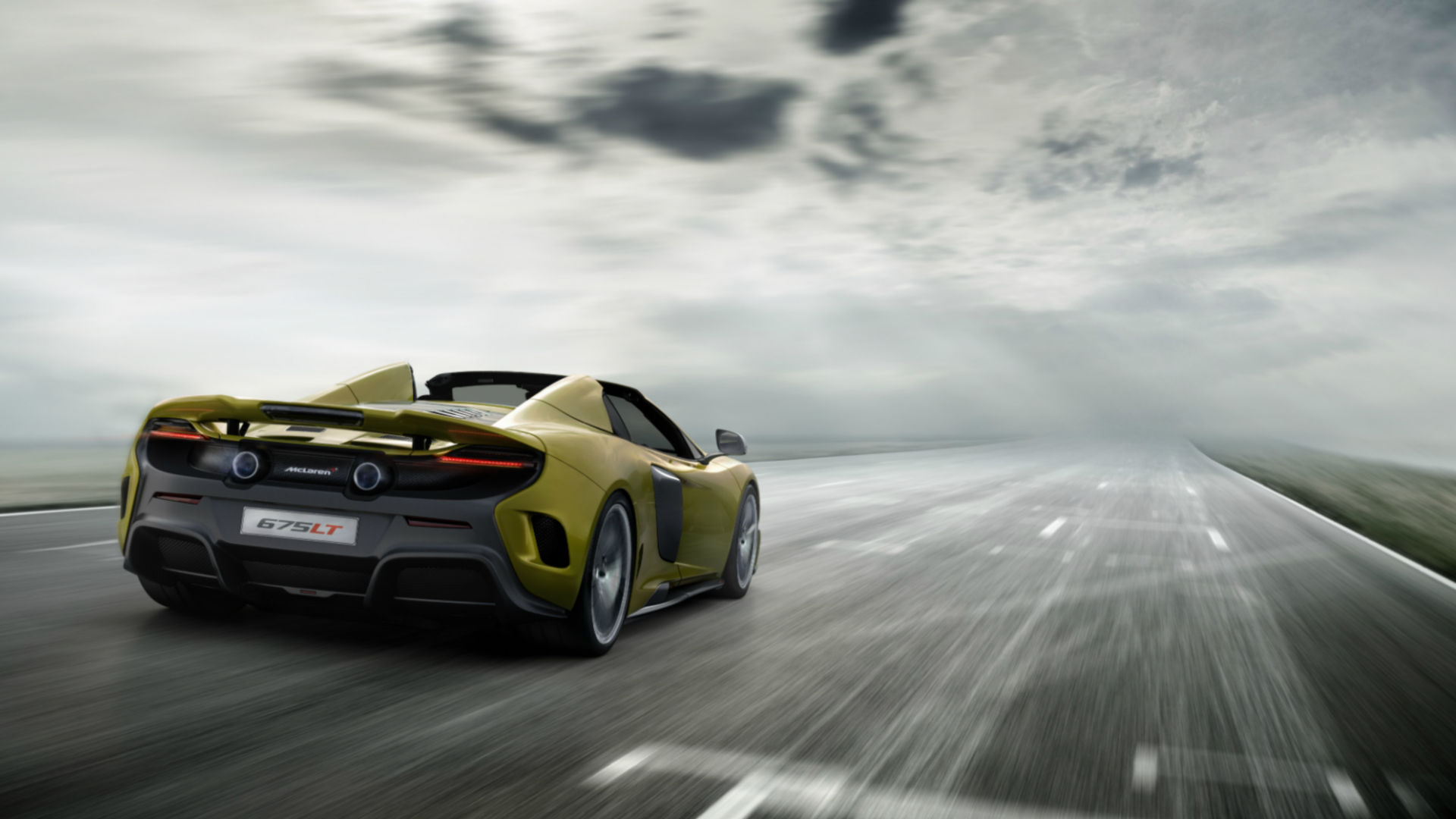 675LT Spider Rear Dynamic