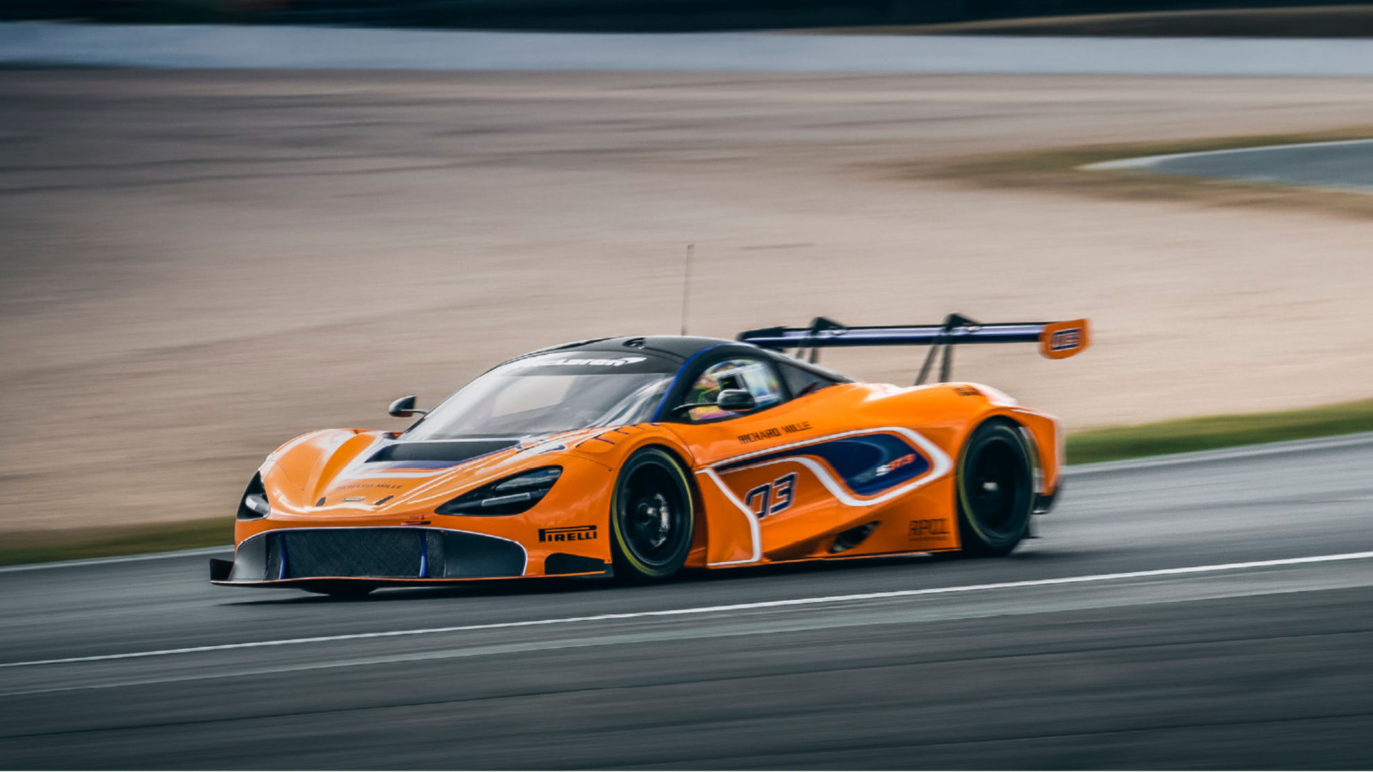 McLaren 720S GT3 Introduction McLaren Automotive GB