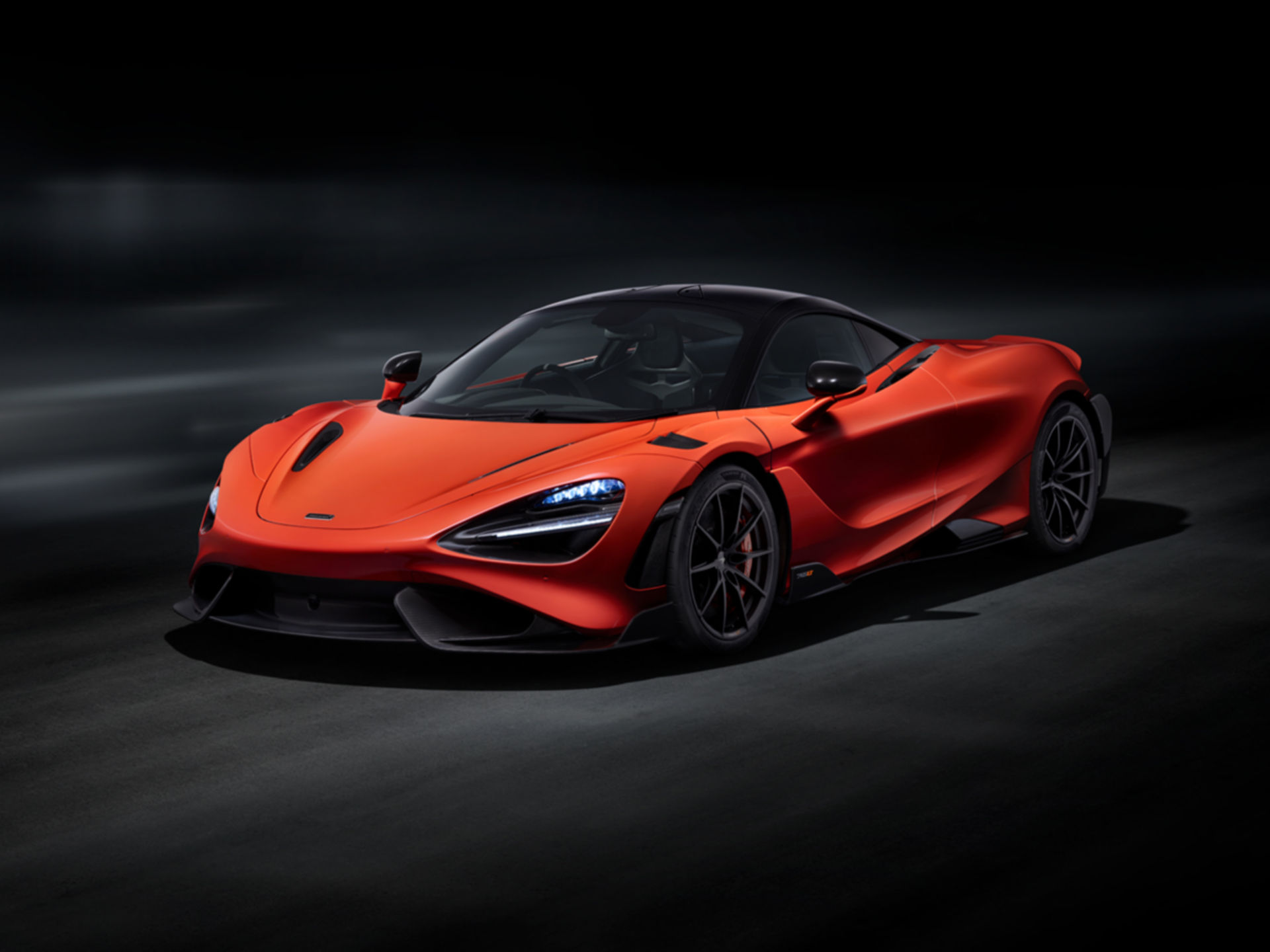 Orange McLaren 765LT - Lightweight