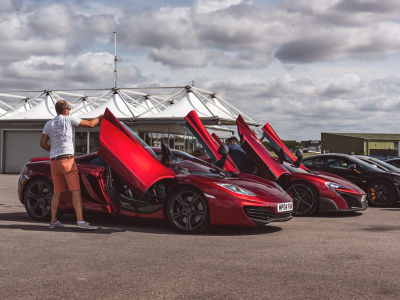 McLaren At The Harwoods Cars and Coffee Event