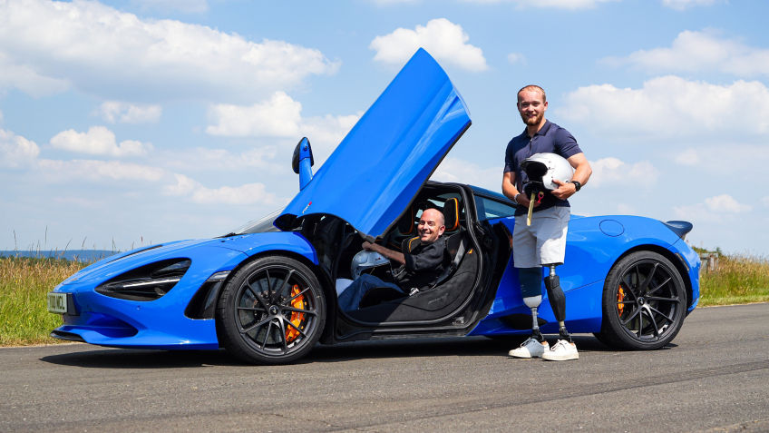 Like Minds: Billy Monger and David Holmes Unite to Break the 180mph Barrier in McLaren Film 