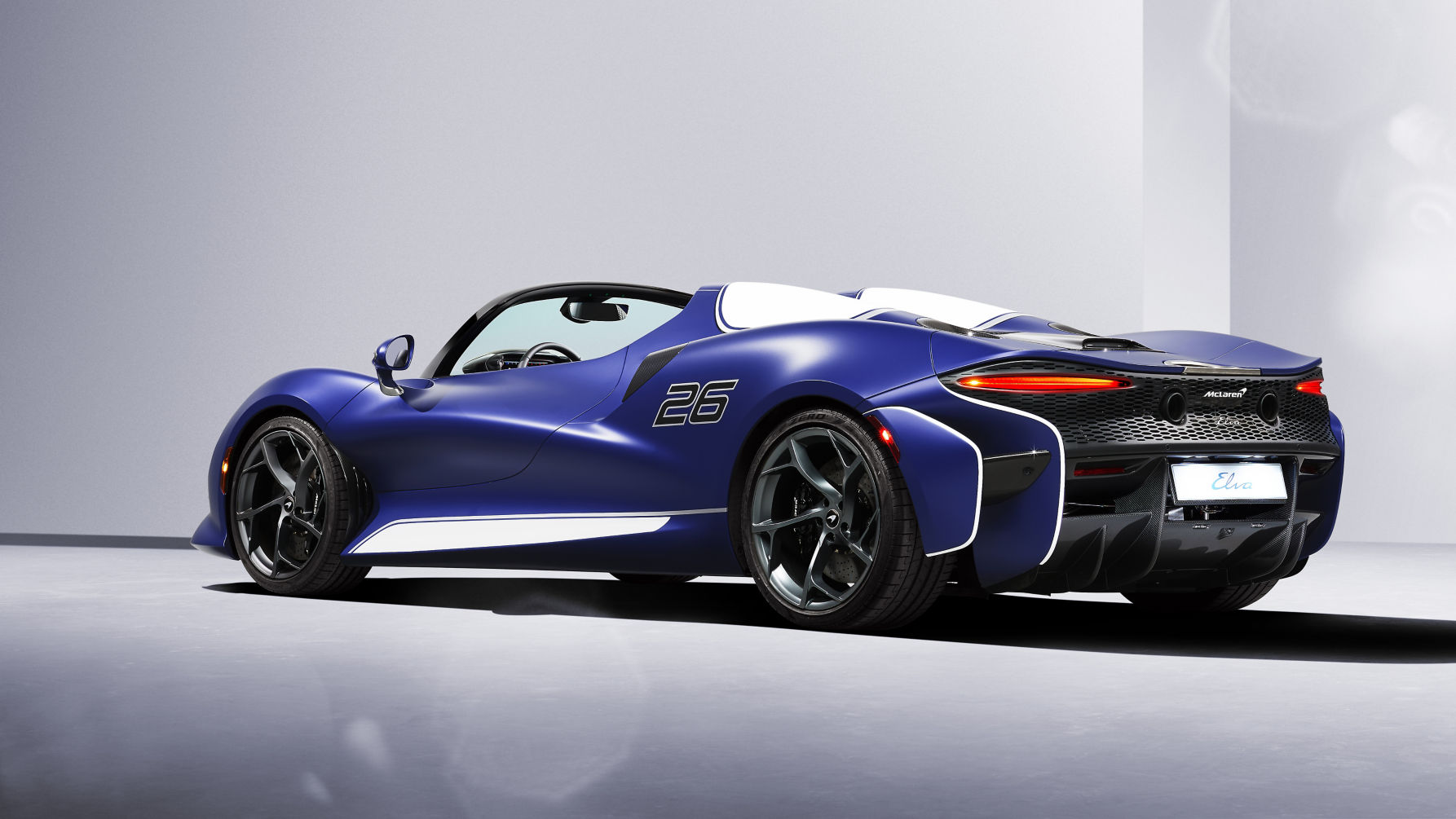 Blue McLaren Elva