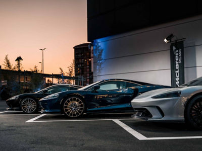 Inaugurazione nuovo showroom McLaren Milano