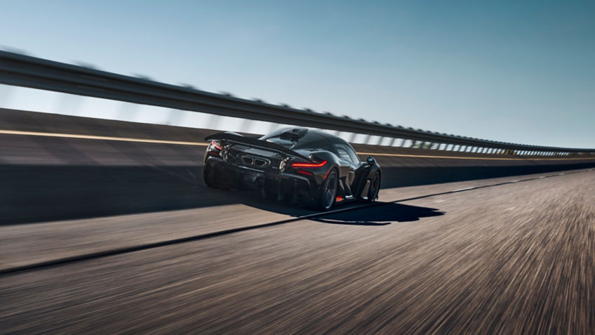 McLaren W1 Hot Weather Testing in Arizona