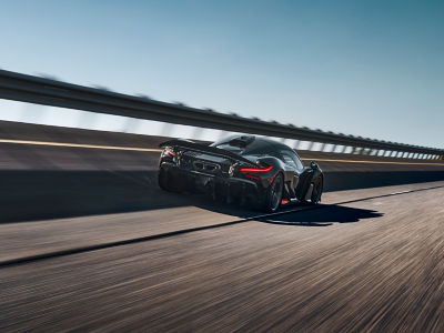McLaren W1 Hot Weather Testing in Arizona