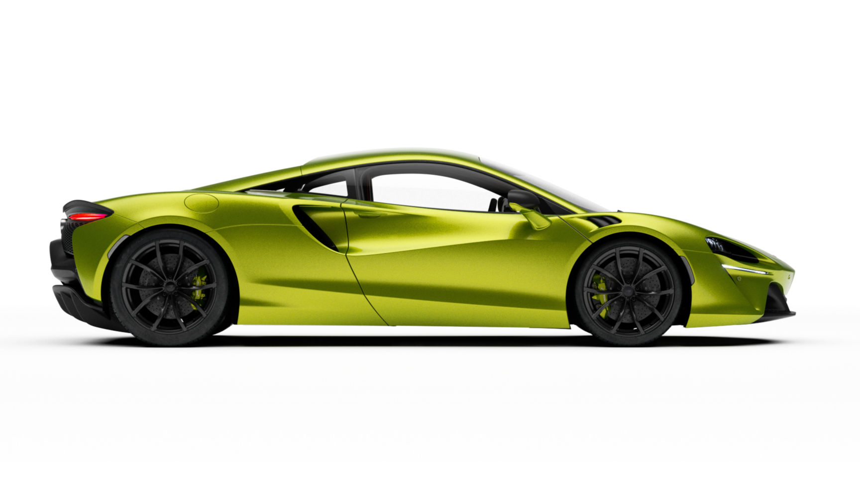 Green McLaren Artura