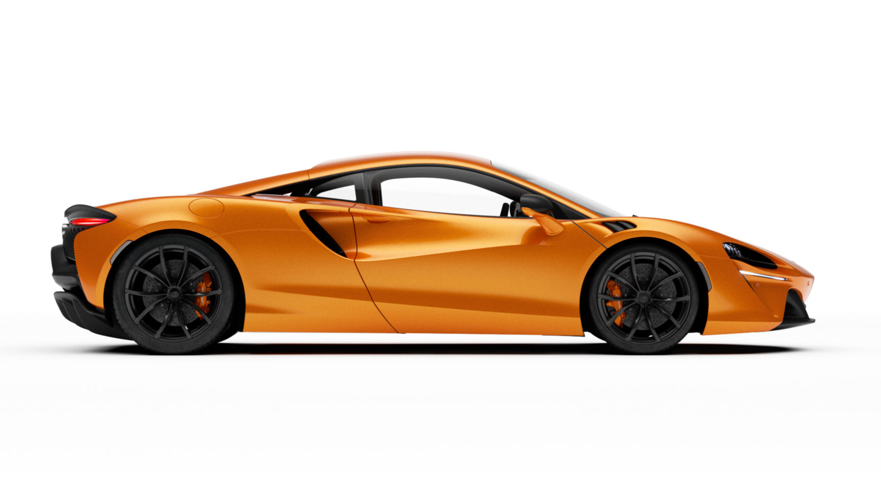 Orange McLaren Artura