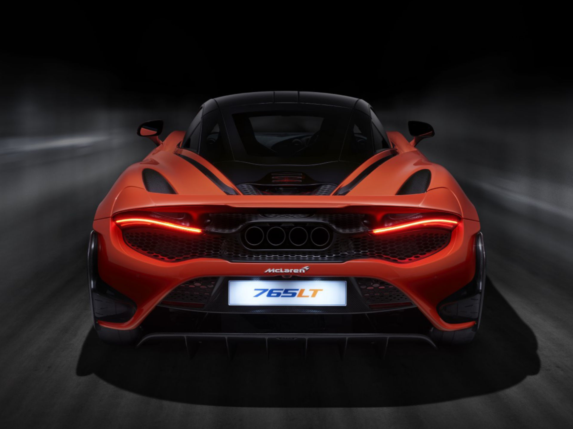 Orange McLaren 765LT Tail - Power