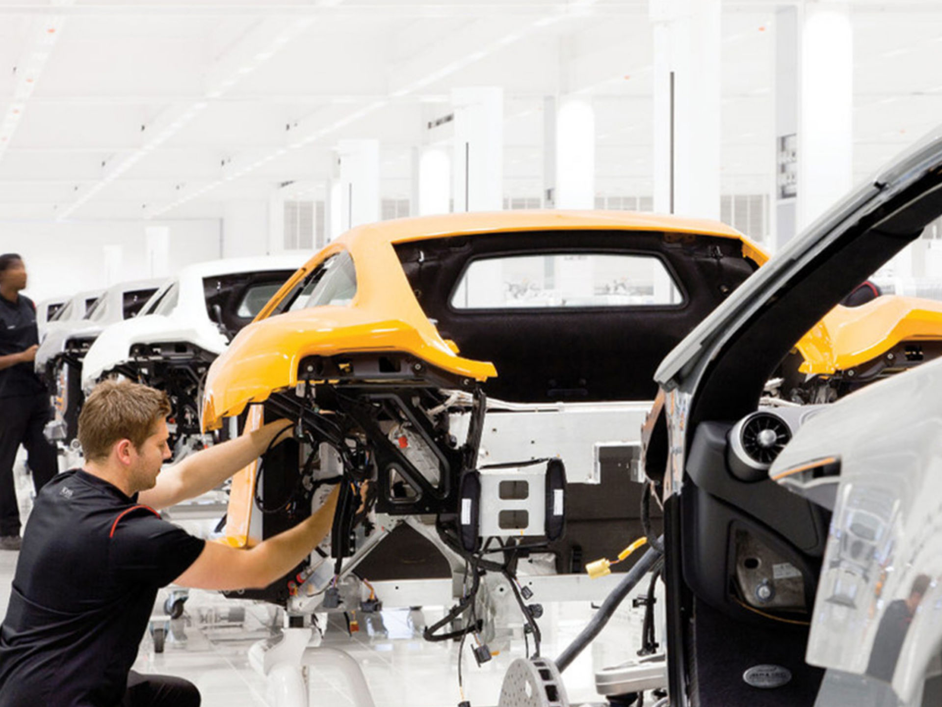 mclaren production line