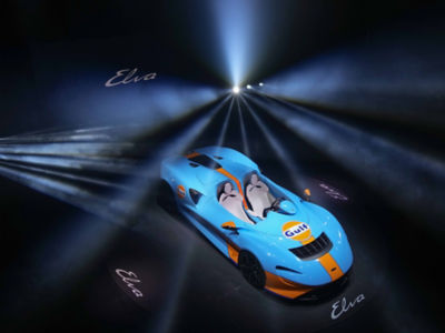 Debut of the McLaren Elva in Gulf Livery by MSO