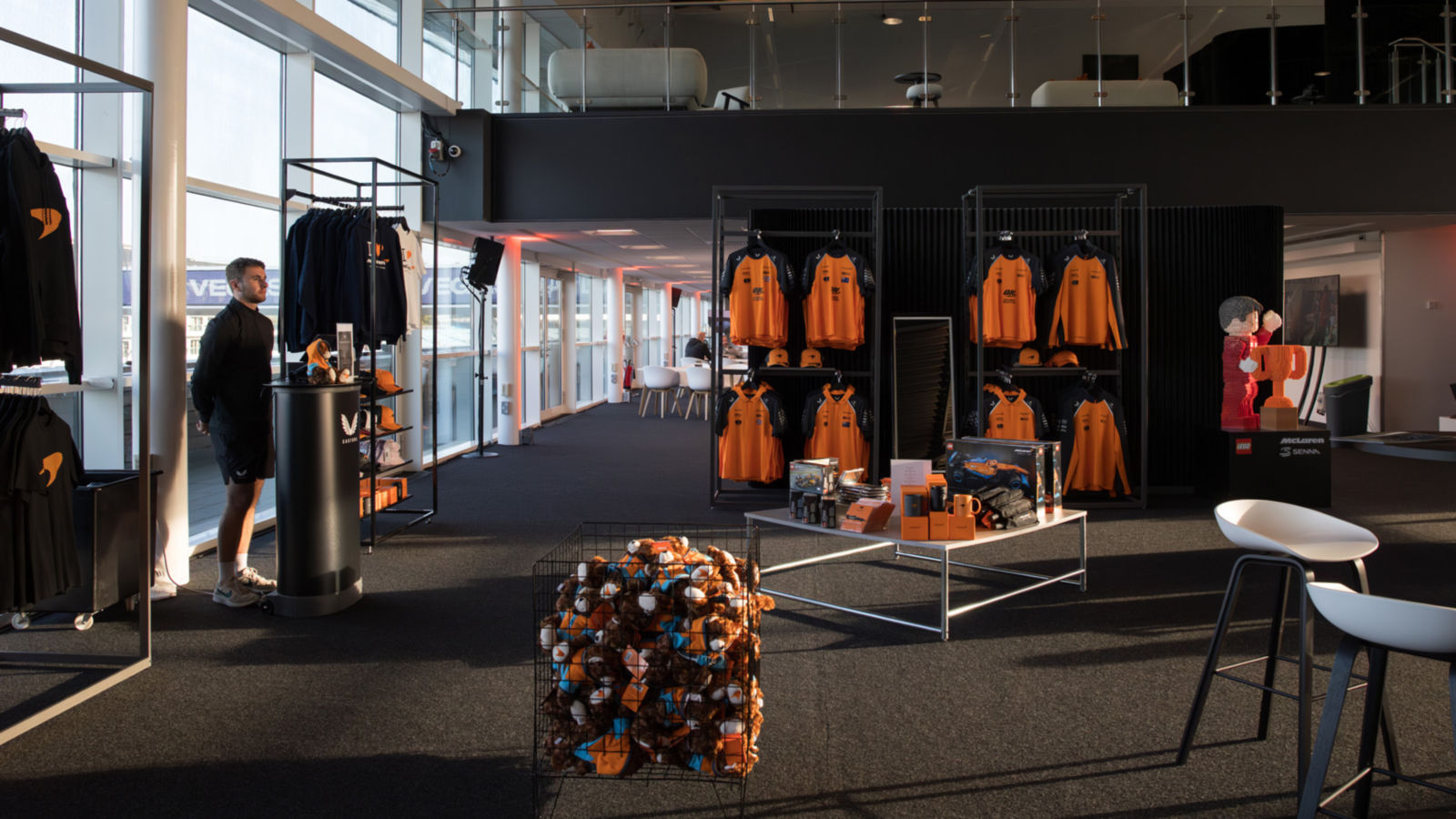 McLaren guest onlooking the McLaren 750s.