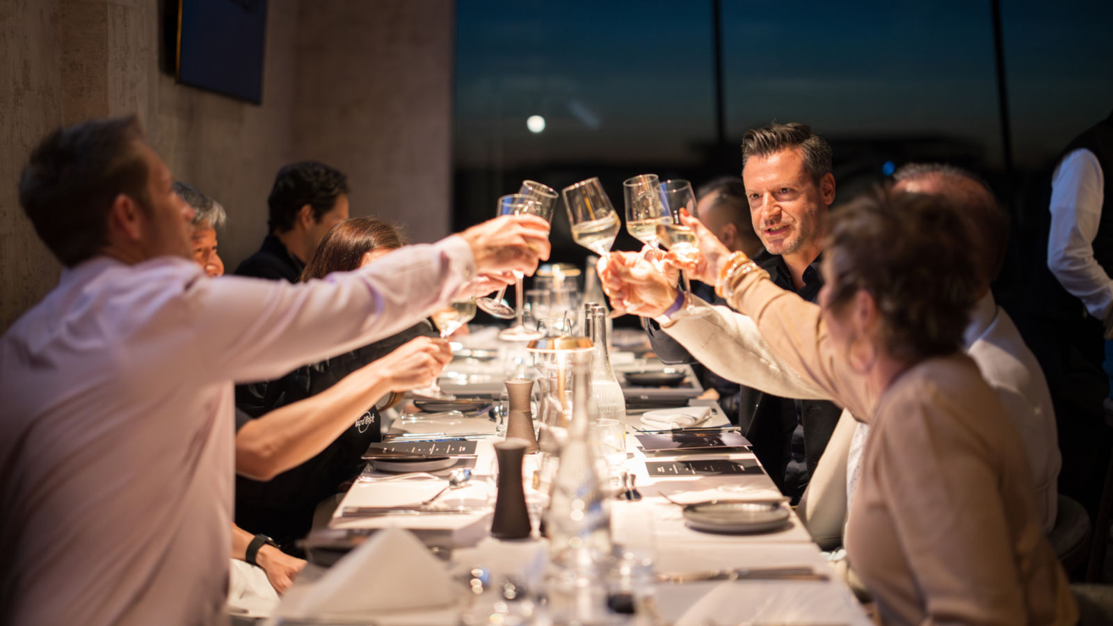 The McLaren Solus GT driving along the trackside of Silverstone.