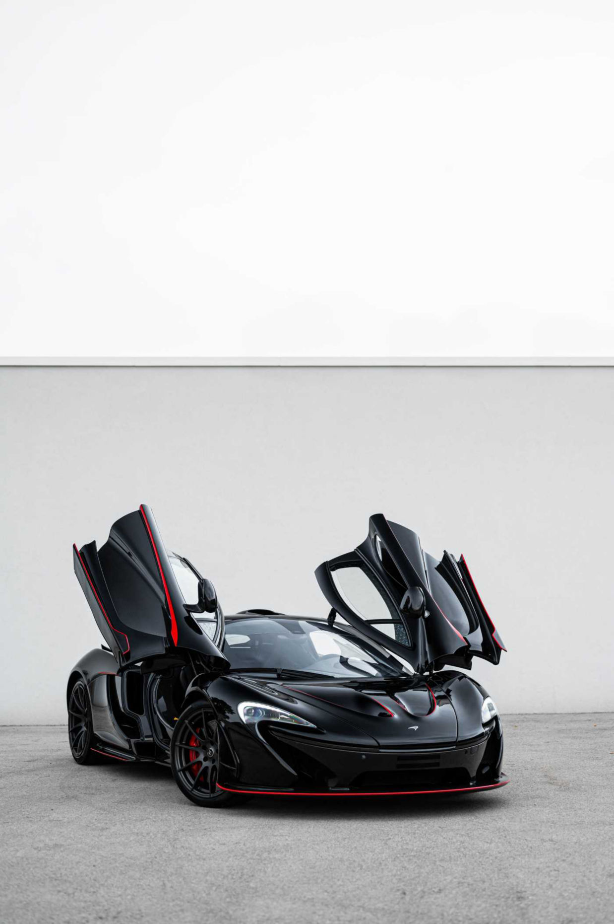 mclaren p1 matte black